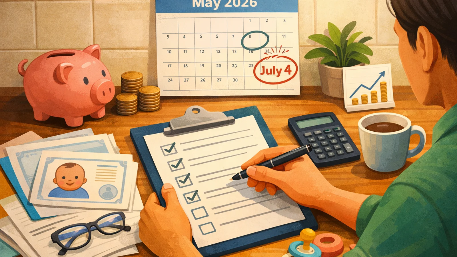 Comptes d'épargne pour enfants 2026 : calendrier, checklist et comparaison avec les 529